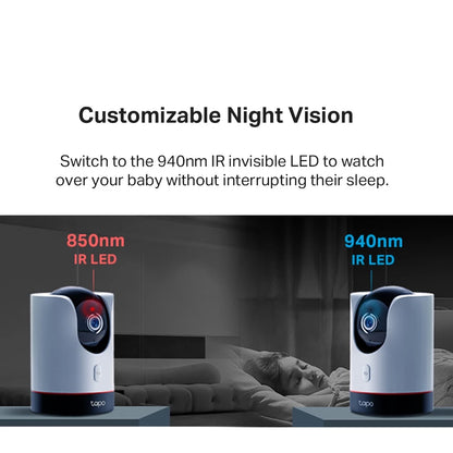 TP-Link 4MP/2K Security Tapo C225 AI CCTV With Smart Detection and Notification Wifi & Wireless Home IP Camera Pan/Tilt