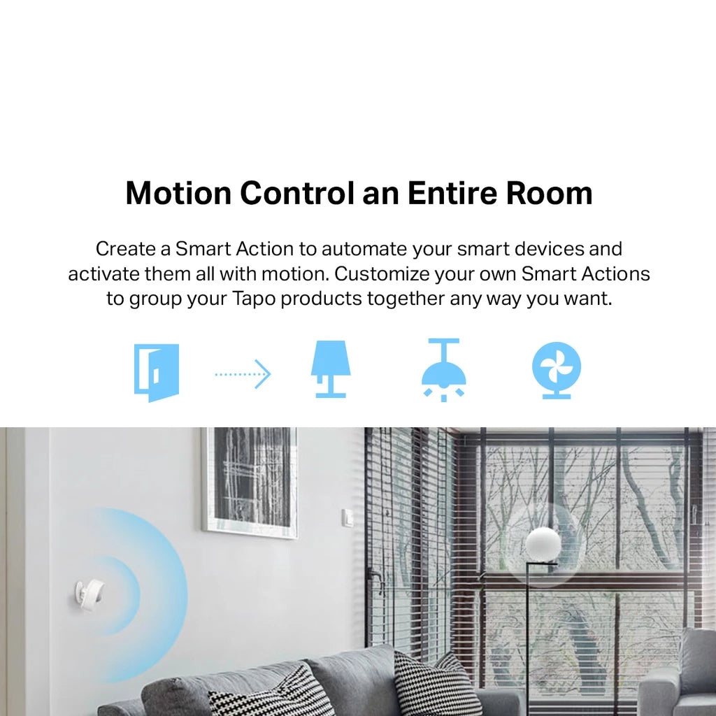 TP-Link Smart Home Human Body Motion Sensor Tapo T100
