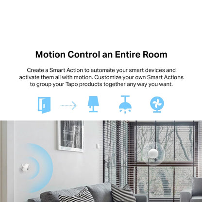 TP-Link Smart Home Human Body Motion Sensor Tapo T100