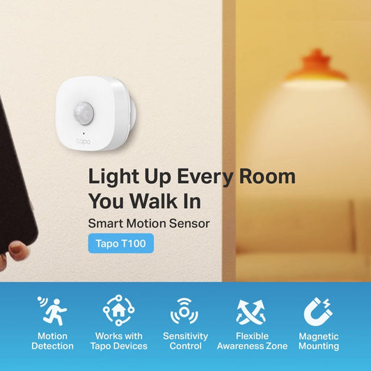 TP-Link Smart Home Human Body Motion Sensor Tapo T100